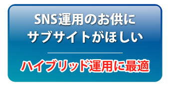 SNS運用のお供にサブサイトがほしい