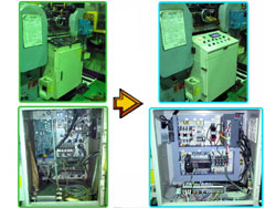 制御盤の置き換え