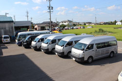 送迎車（派遣社員の送迎用）